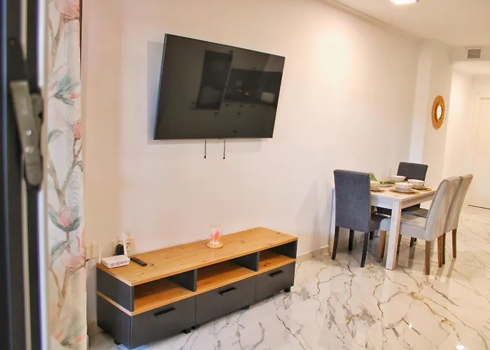 公寓 Nuevo Primera Linea Playa Y Piscina Wifi 卡尔佩